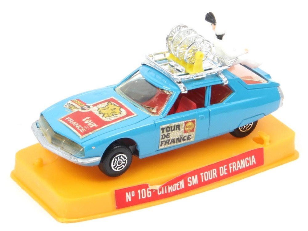 GUISVAL (Espagne)-106- Citroën SM Tour de France, long 13cm, bleu ciel -  Peu courant -.jpg