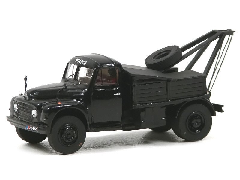 MINITRUCKS France -  Citroën 55  Véhicule de fourrière Police, noir - Rare -.jpg