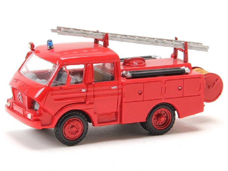 PARARE France -21-  Citroën 350 cabine double auto pompe de pompiers,  rouge -.jpg