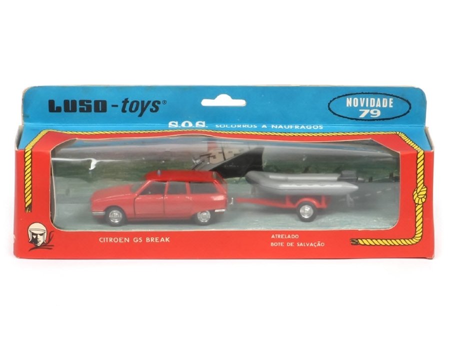 LUSO-TOYS (Portugal) Citroën GS break de Pompiers et zodiac sur remorque -.jpg