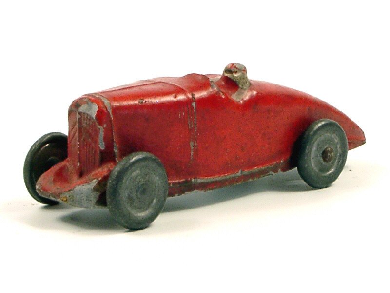 CITROËN France -600- Citroën 8CV Petite Rosalie de Record 1933 en plâtre et farine, rouge foncé -.jpg