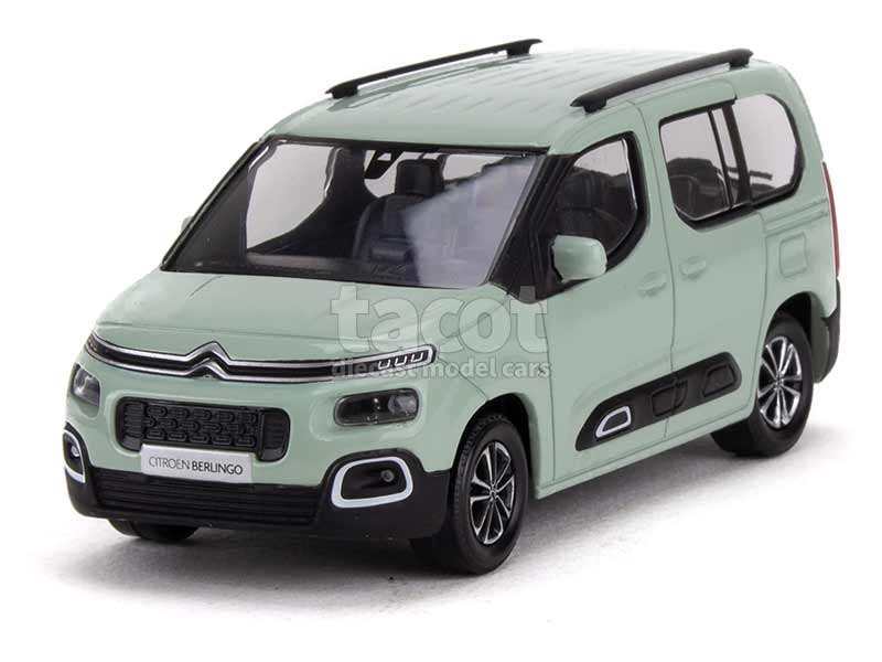 NOREV France -155760-  Citroën Berlingo 2018  monté métal, éch 1.43 sans ouvrants, vert d eau -.jpg