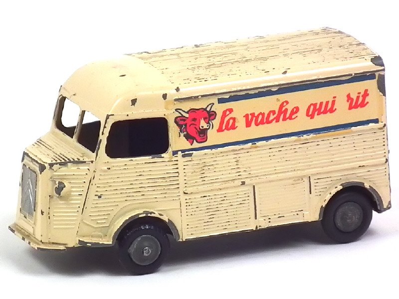 JRD France -113-   Citroën 1200kg Bonbel la vache qui rit, un des plus rares promotionnels fabriqué par la marque, crème - Rarissime -.jpg