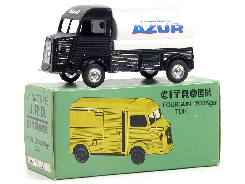 JRD France . 603 -  Citroën 1200kg citerne Azur, éch 1.43, noir et blanc - Peu courant -.jpg