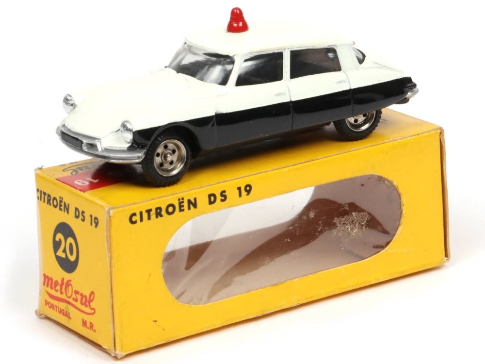 METOSUL (Portugal) -20- Citroën DS19 Police, noir et blanc - Rare -.jpg