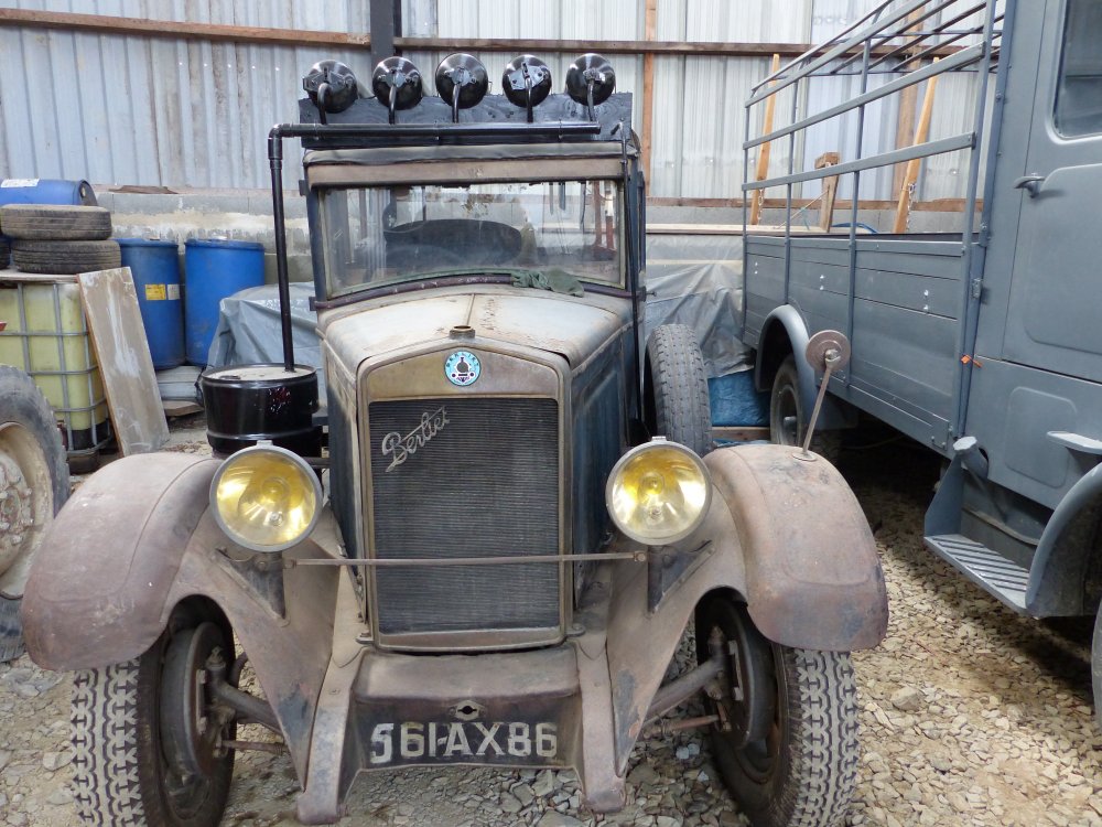 Berliet Le gazogène est factice