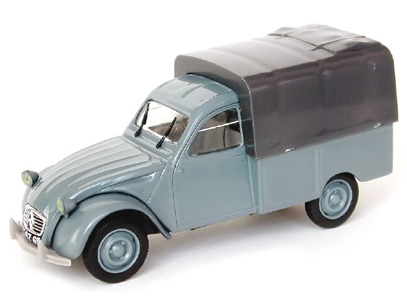 NOREV France -  Citroën 2CV Pick-up bâché, éch 1.43, gris -.jpg