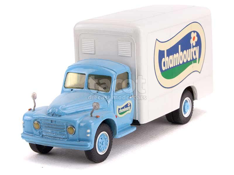 MINITRUCK 23 France - Citroën Type 55 Fourgon Isotherme 1963 Chambourcy, monté résine, éch 1.50, bleu et blanc -.jpg