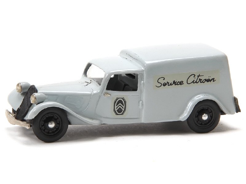 AUTOHOBBY (Italie) - Citroën traction 11CV fourgonnette Service Citroën 1938, éch 1.43, gris clair -.jpg