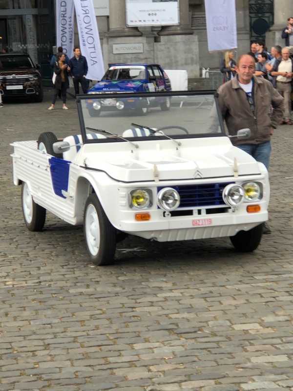 Franz aux 100 ans de Citroën à Bruxelles
