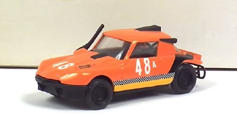 AH MINIATURES France - Citroën DS Racing Ice ICCCR USA 2002,  orange et noir - Peu courant -.jpg