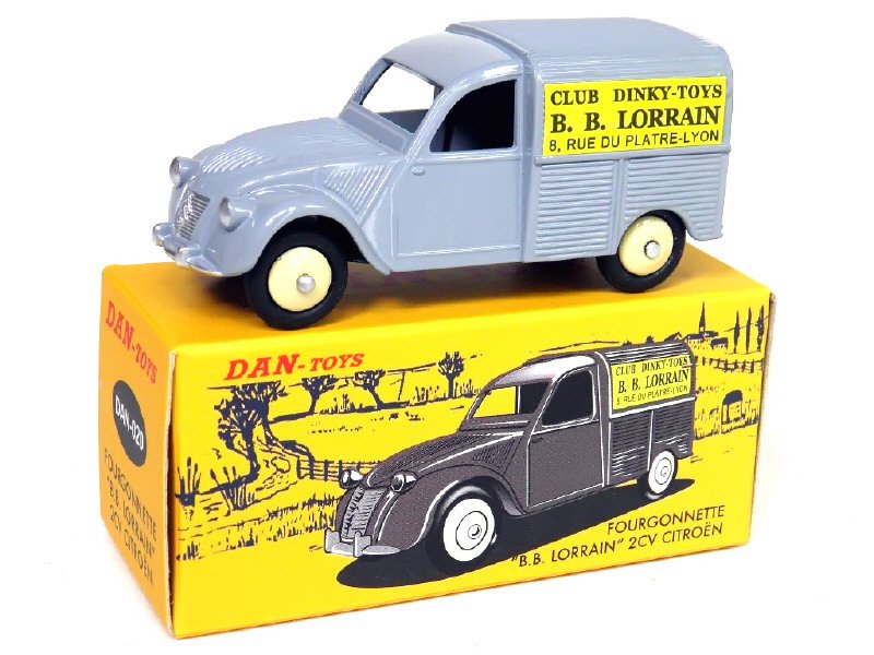 DAN-TOYS France -020-  Citroën 2CV fourgonnette B B Lorain, série limitée à 500ex, gris -.jpg