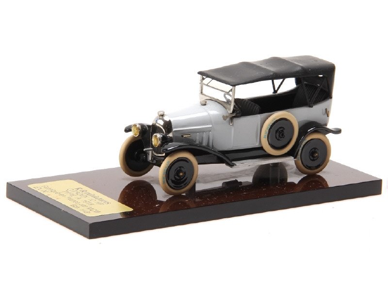 RR MINIATURES France - Citroën type A 10CV 1919, réalisé par MCM, série limitée numérotée, gris clair et noir -.jpg