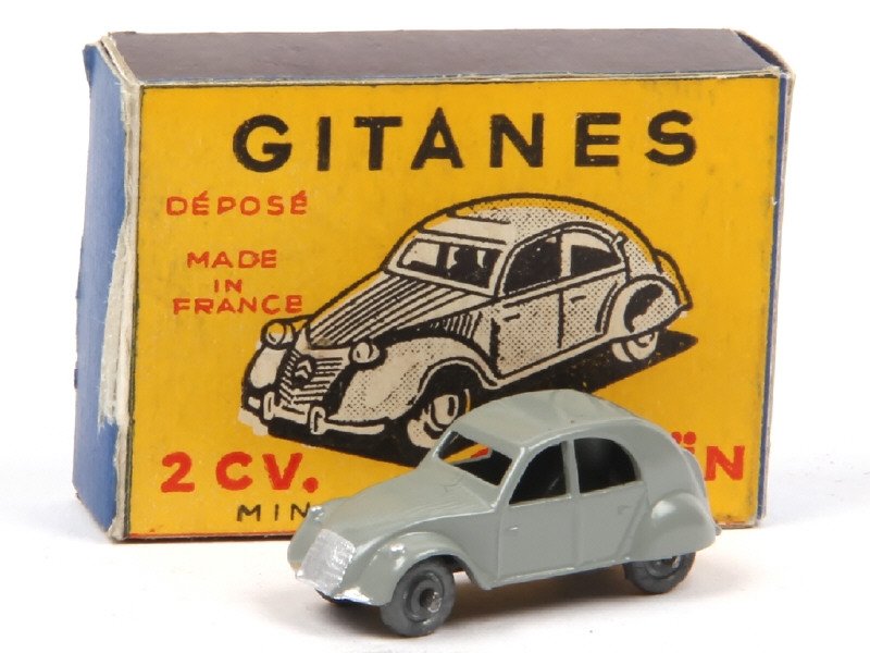 GITANES France - Citroën 2CV, éch 1.100, gris - Peu courant -.jpg