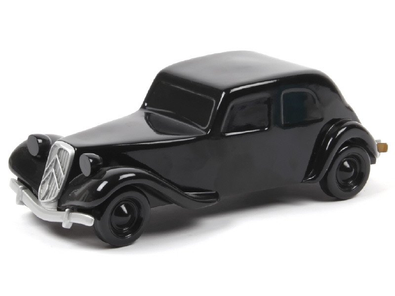 CHRISTIAN POUMEYROL France - Citroën Traction, long 31cm, en résine, noir - Rare -.jpg