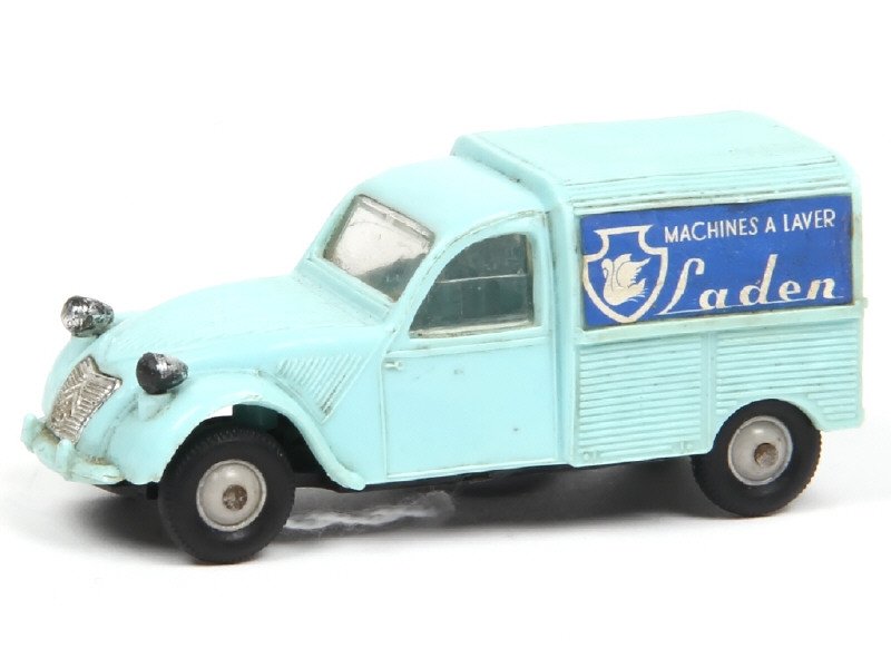 NOREV France -16- Citroën 2CV Fourgonnette Laden, portes arrières non ouvrantes, bleu ciel -.jpg