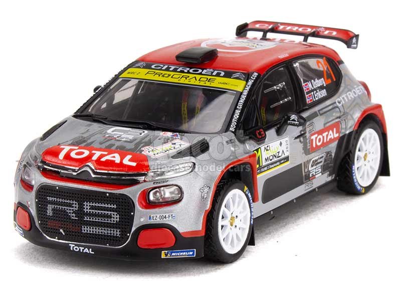 IXO -RAM667- Citroën C 3 R 5 ACI Monza Rally 2020, n° 21 Ostberg-Eriksen, monté métal, éch 1.43 -.jpg