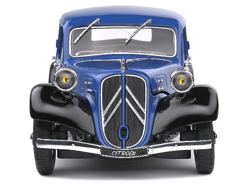 SOLIDO -S1800906- Citroën Traction 7 CV 1937, édition limitée, monté métal, éch 1.18, avec ouvrants, bleu nuit et noir -.jpg