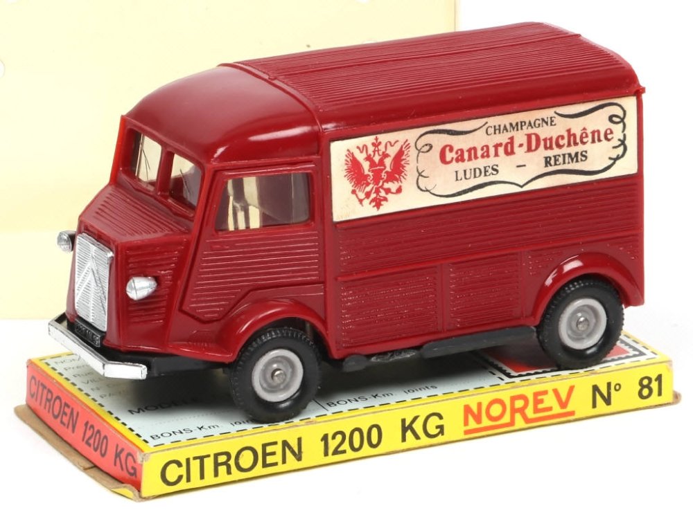 NOREV France -81- Citroën 1200kg Canard Duchêne, éch 1.43, bordeaux - Peu courant -.jpg