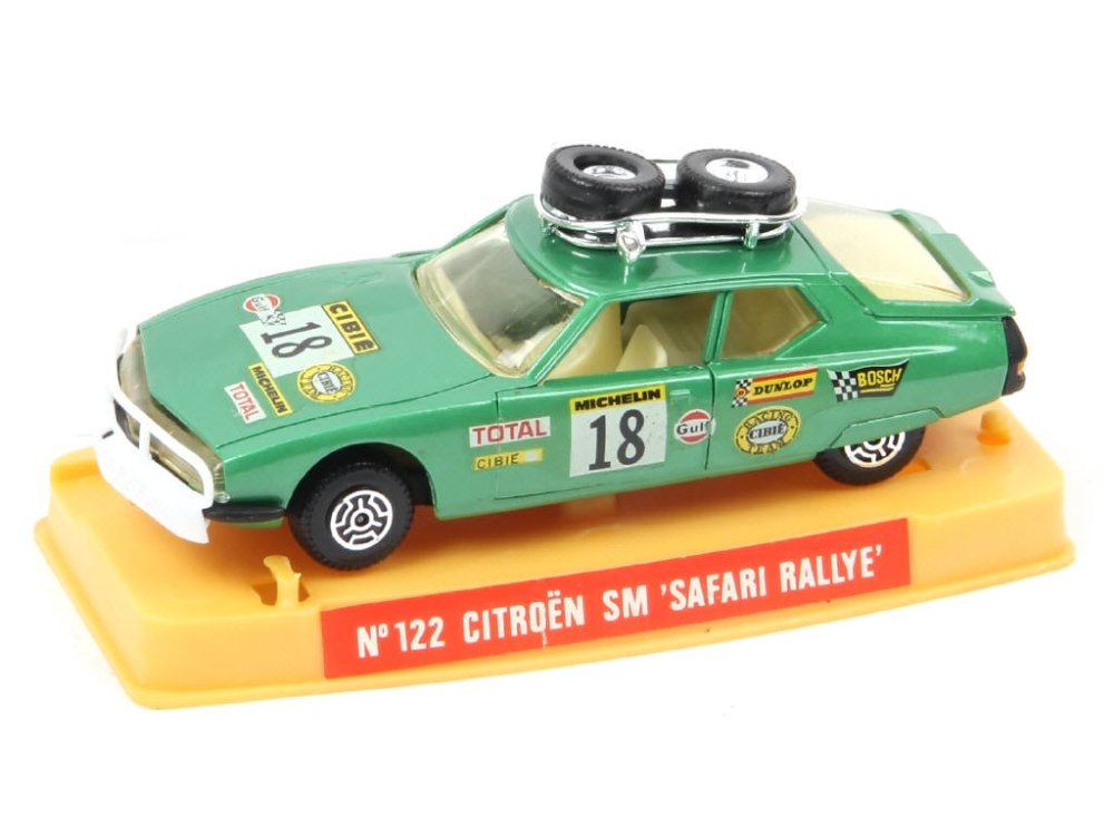 GUISVAL (Espagne) -122- Citroën SM Safari Rallye, long 13cm, vert métallisé - Peu courant -.jpg